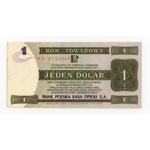 Pewex, Warengutschein, 1 Dollar 1979 HD (206)