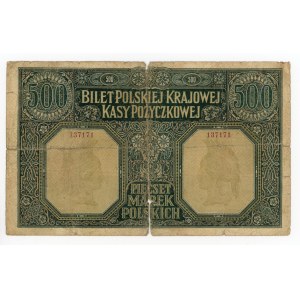 Second Polish Republic, 500 mkp 1919 - Directorate (223)