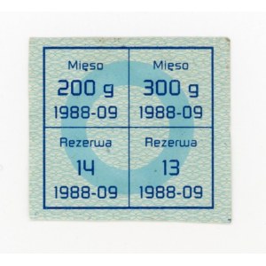 Ration Card, September 1988 - O (234)