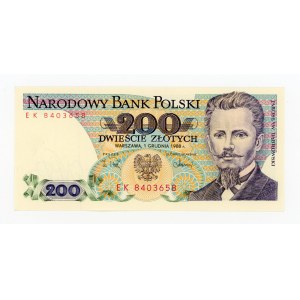 People's Republic of Poland, 200 zlotych, 1988 EK (239)