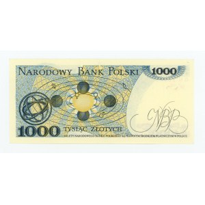 People's Republic of Poland, 1,000 zlotys, 1982 GN (241)