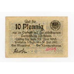 Wolsztyn/Wollstein, 10 fenigów 1917/18 (245)
