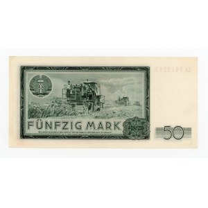 Niemcy, NRD, 50 marek 1964 ZA - rzadka seria zastępcza (311)