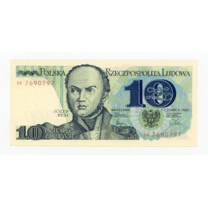 PRL, 10 złotych 1982 H (357)