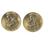 PRL, zestaw 10 złotych 1971-1973, Tadeusz Kościuszko. Razem 2 szt. (532)