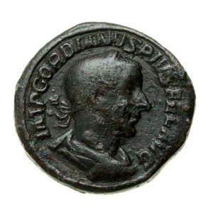 Roman Empire, Gordian III (238–244 CE), Sesterce (112)