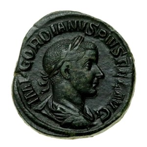 Roman Empire, Gordian III (238–244 CE), Sesterce (114)
