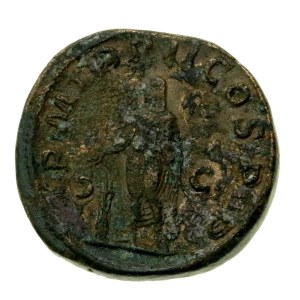 Roman Empire, Gordian III (238–244 CE), sestertius (120)