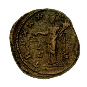 Roman Empire, Marcus Aurelius (161–180 CE), Dupondius (122)