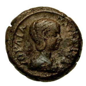 Rzym Prowincjonalny, Aleksandria, Julia Paula (219-220 n.e.), Tetradrachma bilonowa (157)