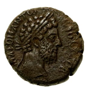 Provinz-Rom, Alexandria, Commodus (177–192 n. Chr.), Tetradrachme aus Bilon (159)