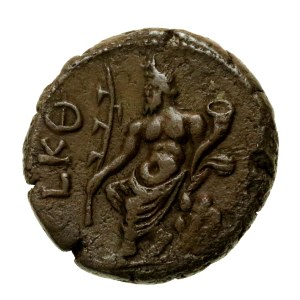 Provinz-Rom, Alexandria, Commodus (177–192 n. Chr.), Tetradrachme aus Bilon (159)