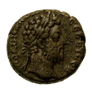 Provincial Rome, Alexandria, Commodus (177–192 CE), bimetallic tetradrachm (160)