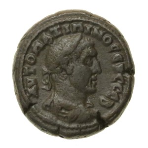 Provincial Rome, Alexandria, Maximinus Thrax (235–238 CE), bimetallic tetradrachm (180)
