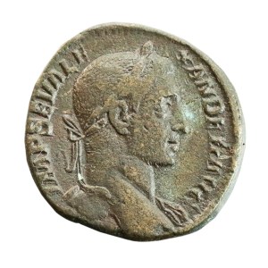 Roman Empire, Alexander Severus (222–235 CE), sestertius (134)