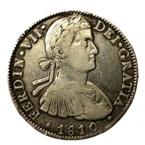 Mexico, Spanish Colony, Ferdinand VII, 8 reales, 1810 (913)
