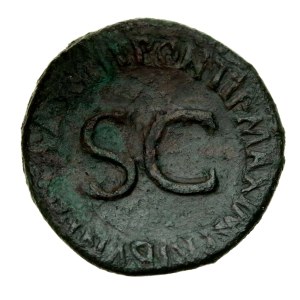Roman Empire, Octavian Augustus (27 BCE–14 CE), As (196)
