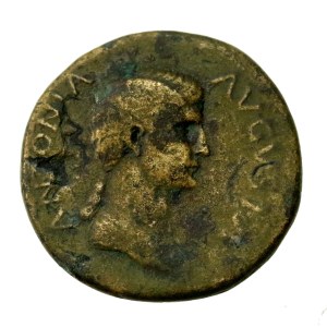 Roman Empire, Antonia the Younger (36 BCE–37 CE), Dupondius (200)