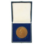 II RP, Piłsudski, Medal w rocznicę żałoby narodowej 1936, brąz (970)