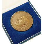 II RP, Piłsudski, Medal w rocznicę żałoby narodowej 1936, brąz (970)