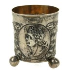 Baroque mug with likeness of Roman emperors, Augsburg mid-18th century (118)