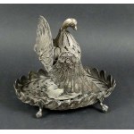 Filigree turkey incense stick, silver, Peru, 19th century (126)