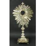 Monstrance, silver, Western Europe. 19th century (140)