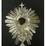 Monstrance, stříbro 950, Francie, Paříž 1828 (140)