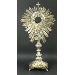 Monstrance, stříbro 950, Francie, Paříž 1828 (140)