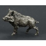 Boar figure in silver pr. 800, Germany 19th / 20th century. (152)