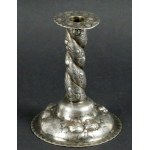 Neo-Baroque candlestick, pr. 800 silver, Germany, early 20th century. (167)