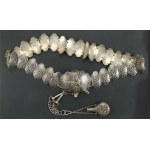 Caucasian belt, silver, Russia early 20th century. (168)