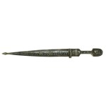 Caucasian khajal, pr. 84 silver, Russia, St. Petersburg, 1886 (170)