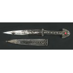 Ornamental knife, silver, 19th century (171)