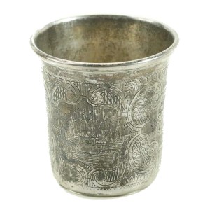 Large kiddush cup, pr. 84 silver, Russia, Moscow 19th century (177)