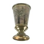 Pucharek, srebro pr. 84, Rosja, Moskwa, 1886 (178)