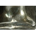 Pair of salt cellars, silver, Austria 19th century (188)