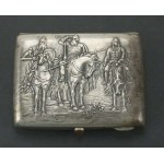 Cigarette case, 875 silver, Russia, USSR after 1926 (193)