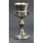 Wine cup, silver, Europe early 20th century. (143)