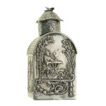 Tea tin, pr. 13 silver, Augsburg, 1781-1783 (158)