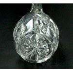 Glass decanter, sterling silver, 20th century Europe. (166)