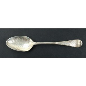 Spoon, silver, England, 18th century (215)