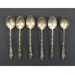 Teaspoons, sterling silver, Vietnam, 20th century. (221)