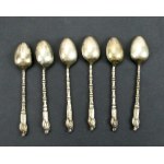 Teaspoons, sterling silver, Vietnam, 20th century. (221)