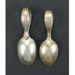 Baby feeding spoons, silver, USA, Tyffany &amp; Co (224)