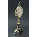 Custody, liturgical vessel, silver, Austria, 19th / 20th century. (401)