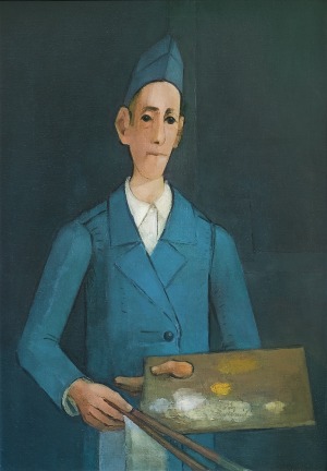 Bereźnicki Kiejstut, PORTRET ARTYSTY, 1987