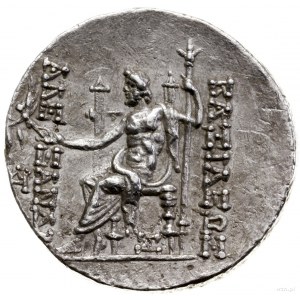 Tetradrachma, mennica Antiochia ad Orontem; Aw: Głowa A...