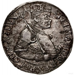 Talar, 1585 NB, mennica Nagybanya; Aw: Półpostać króla ...