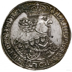 Talar, 1642, mennica Bydgoszcz; Aw: Popiersie władcy w ...